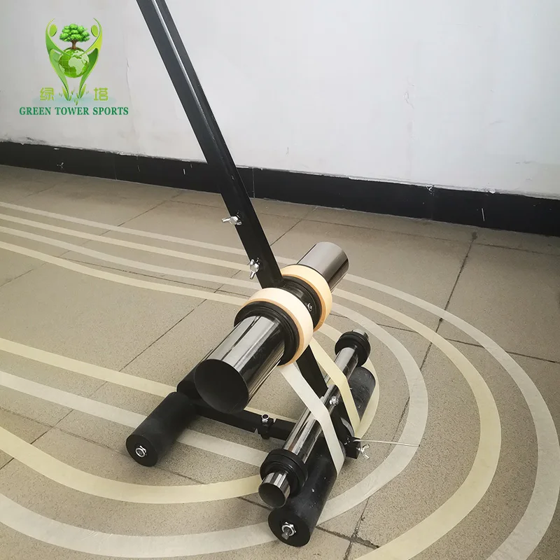 Workshop Tools Drawing - グリーンタワーハンドツールマスキングテープ貼り付け駐車場標示床ワークショップバスケットボールコートラインテープ描画機