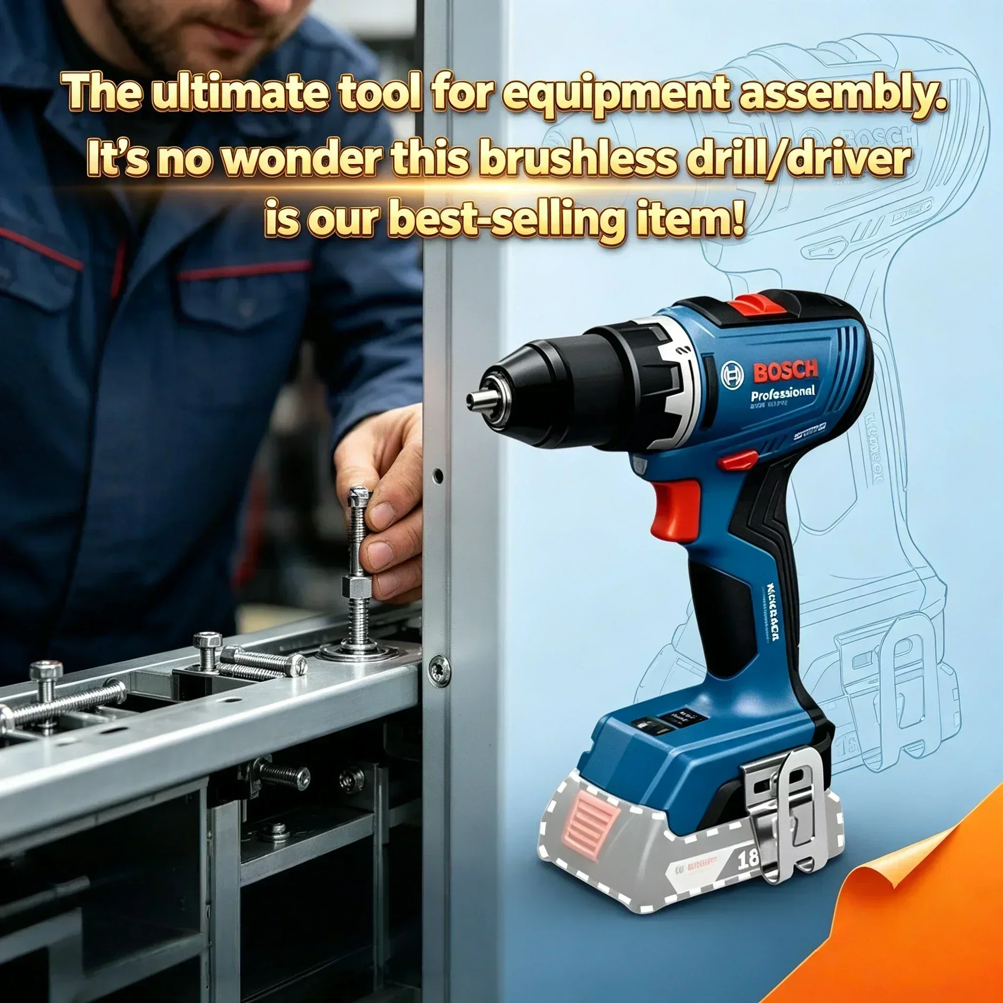 Bosch Drill Gsb 18V - プロフェッショナル BOSCH GSR 18V-65 ワイヤレスドリル フォワードリバーススイッチ