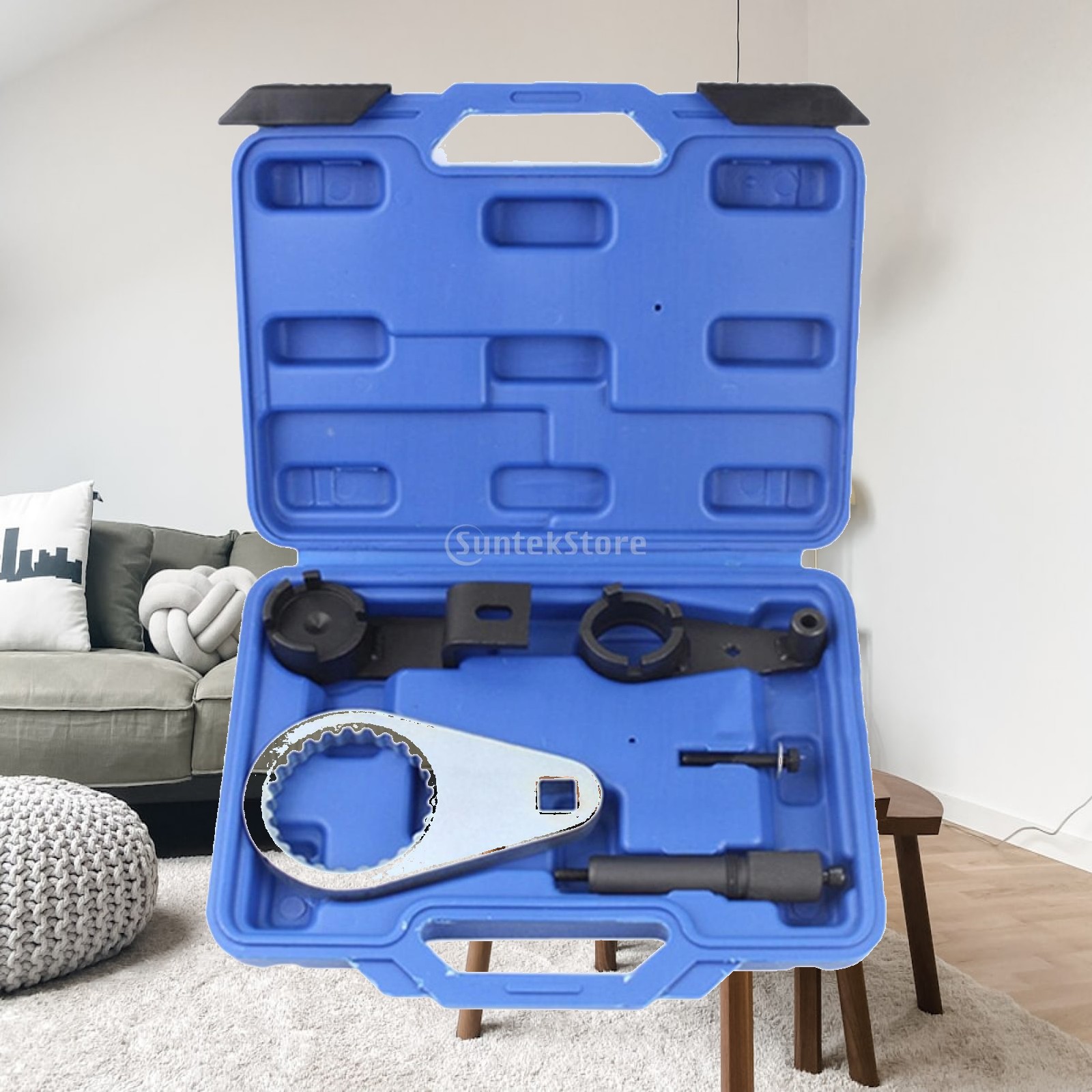 Maintenance Workshop Tools - ヘビーデューティーカムシャフトタイミング固定ツール金属製エンジンメンテナンスツールセット車両整備キット（メカニック用）