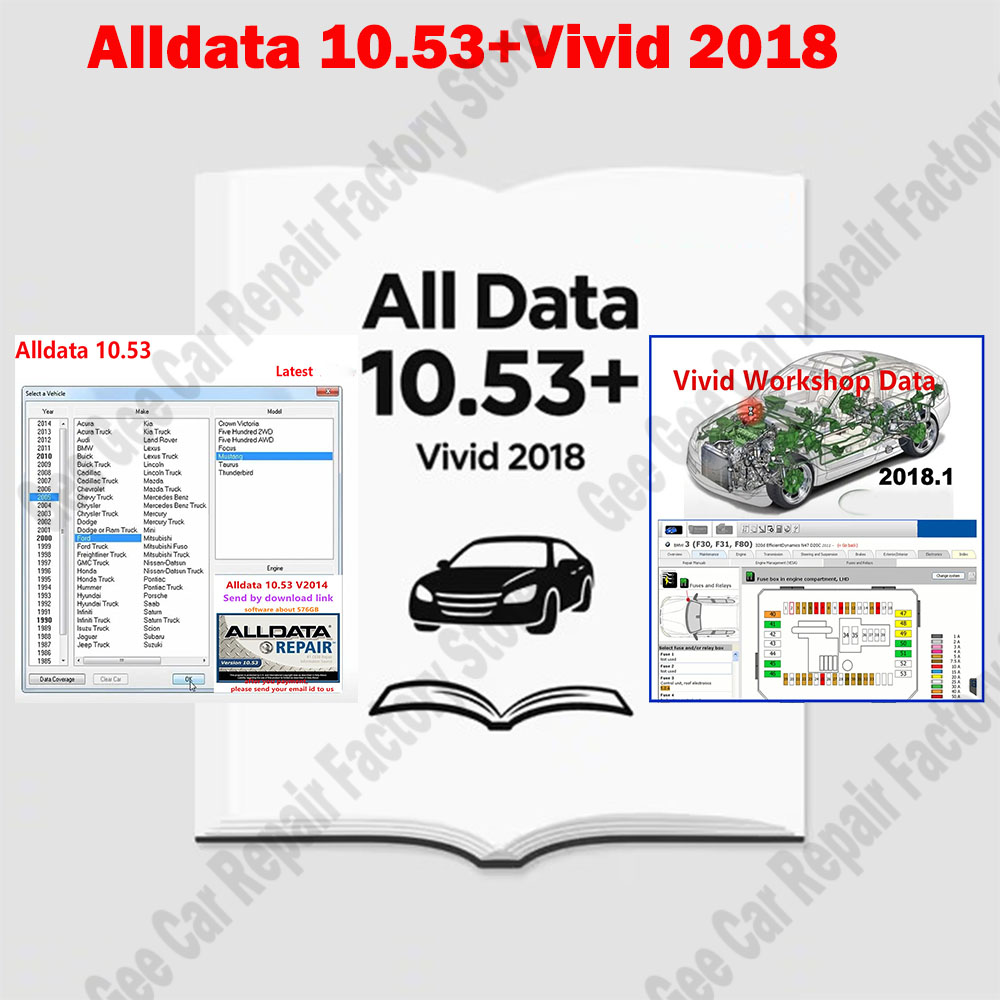 Workshop Tools Diagram - Vivid 2018 メンテナンスツール ワークショップデータ + Alldata