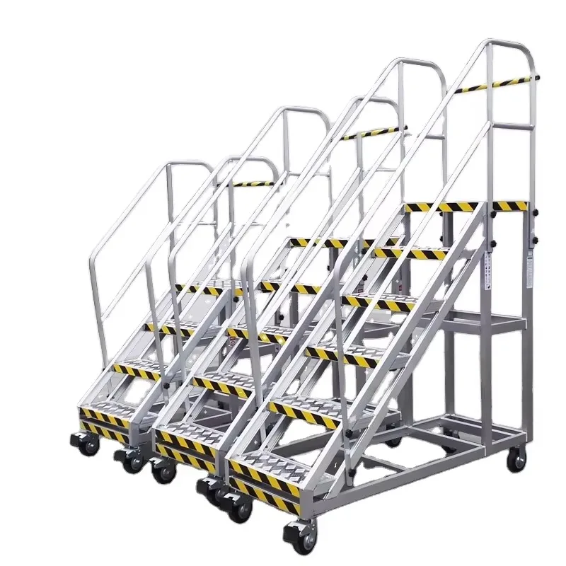 Workshop Tools Needed - 工業デザインアルミ鋼製移動式登山用梯子倉庫スーパーマーケット工場保管用クライミングニーズ
