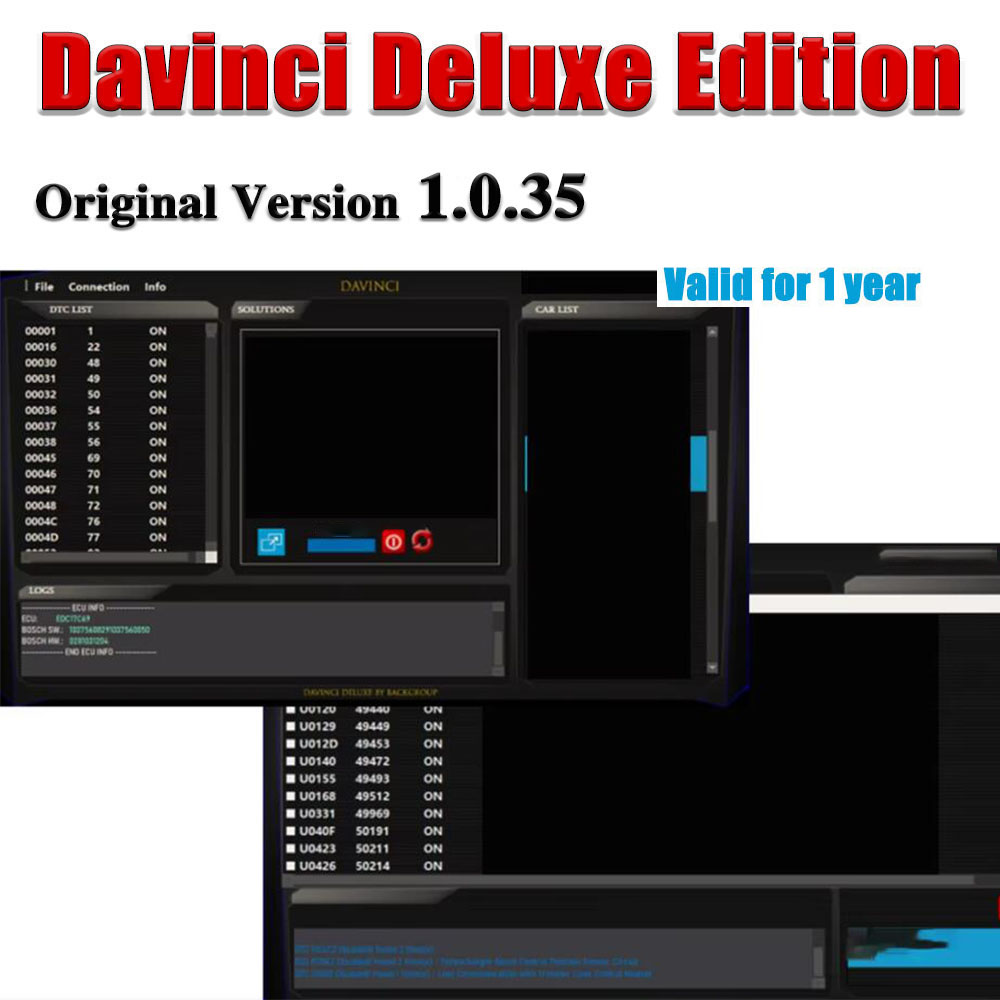 Workshop Tools Online - 2026年版 ダヴィンチ デラックスエディション 最新1.0.35版 DaVinciオンラインソフトウェア 診断・プログラミングツール