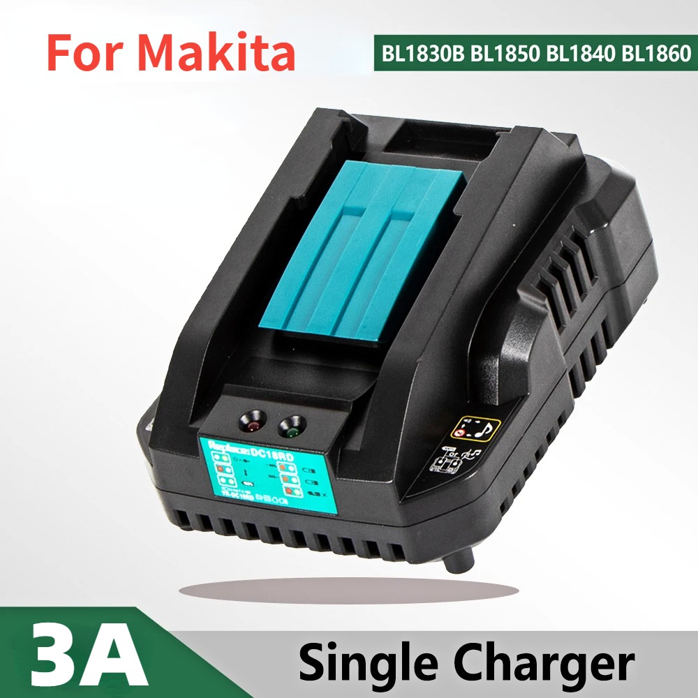 Makita Drill Hp1640 - DC18RC リチウムイオンバッテリー 3A 充電器マキタ 18V 14.4V