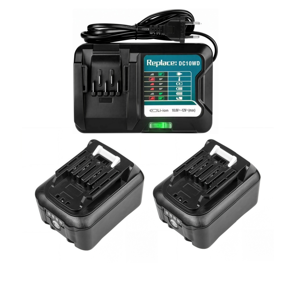 Makita Drill Hp1640 - 10.8V 12V 6A 充電式交換用リチウムイオンバッテリー マキタ CXT