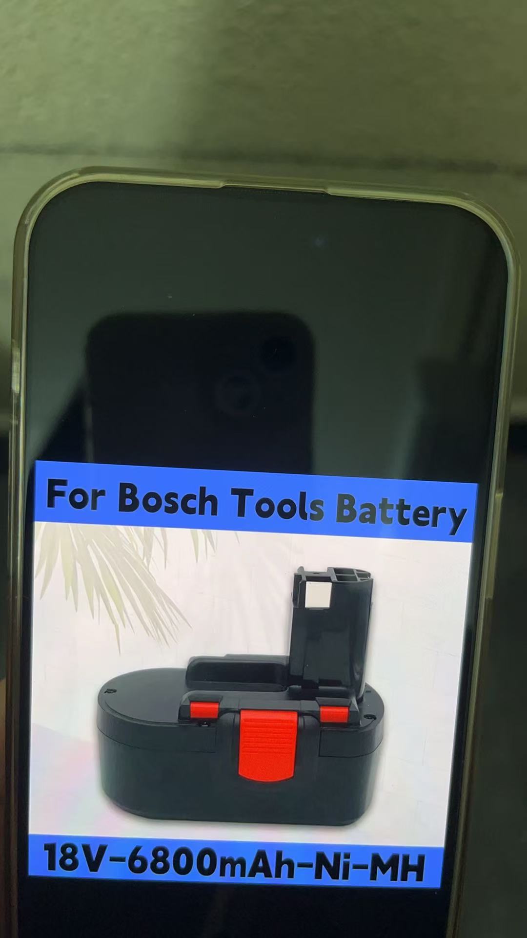 Bosch Drill Gsb 18V - 18V 6800mAh バッテリーボッシュ BAT025 ニッケル水素充電式交換ドリルドライバーバッテリー GSB