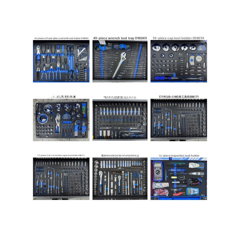 379ピース自動車修理ツールカートフルセット、ヘビーデューテ - Workshop Tools Types のレビューと価格