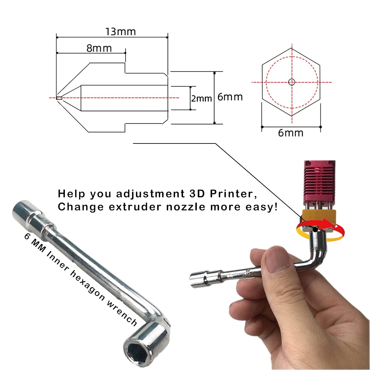 CREALITY 20 個 MK8 真鍮ノズル 0.2/0. - Creality Printer K1 のレビューと価格