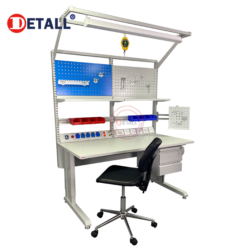 ESD対策済みモジュール式帯電防止作業台（導電面付き）倉庫用 - Workshop Tools Table のレビューと価格