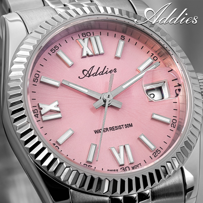 Addies 高品質高級腕時計女性用サファイアガラス 316 - Tools Quality のレビューと価格