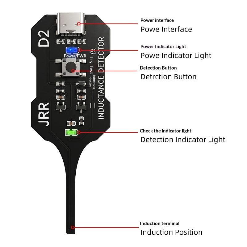 V2.0 Type-C インダクタンス テスター スマートフ - Workshop Tools Types のレビューと価格