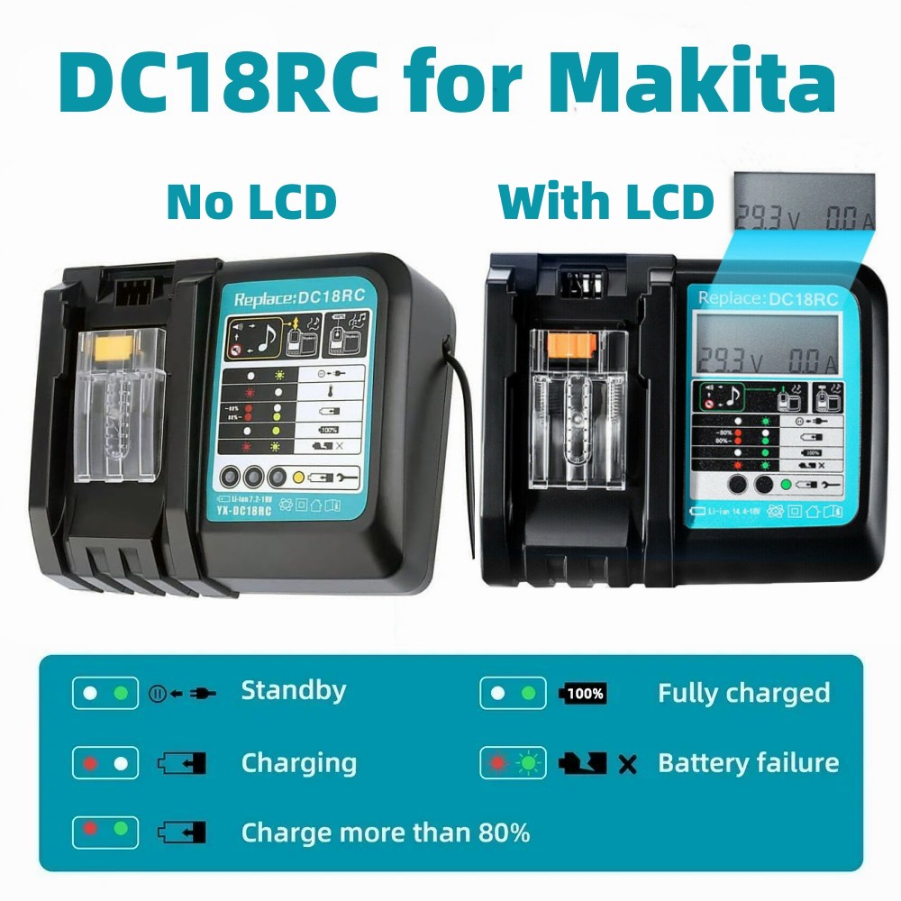 DC18RC リチウムイオンバッテリー 3A 充電器 マキタ - Makita Drill Hp1640 のレビューと価格