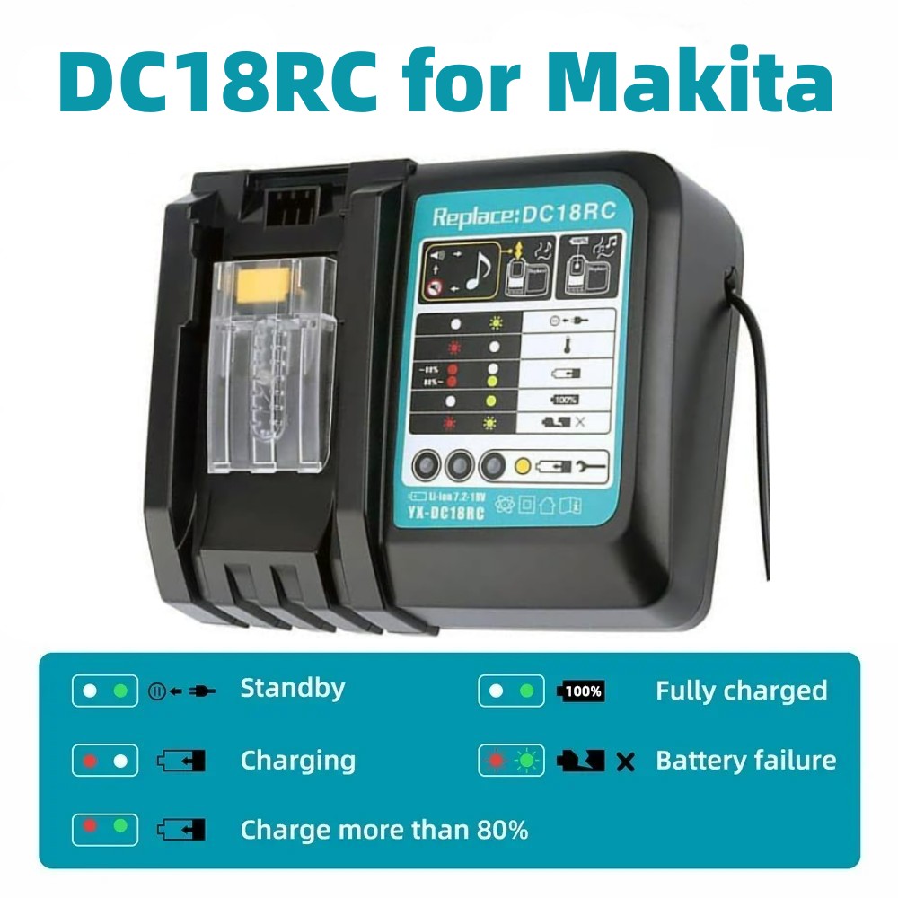DC18RC リチウムイオンバッテリー 3A 充電器 マキタ - Makita Drill Hp1640 のレビューと価格