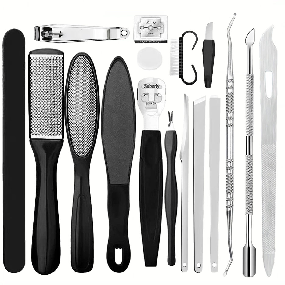 ステンレス製ペディキュアツールセット フットケアキット 足用 - Maintenance Workshop Tools のレビューと価格