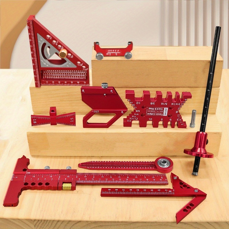 ワークショップカーペンタースクエアセット多機能マーキング木工 - Workshop Joinery Tools のレビューと価格