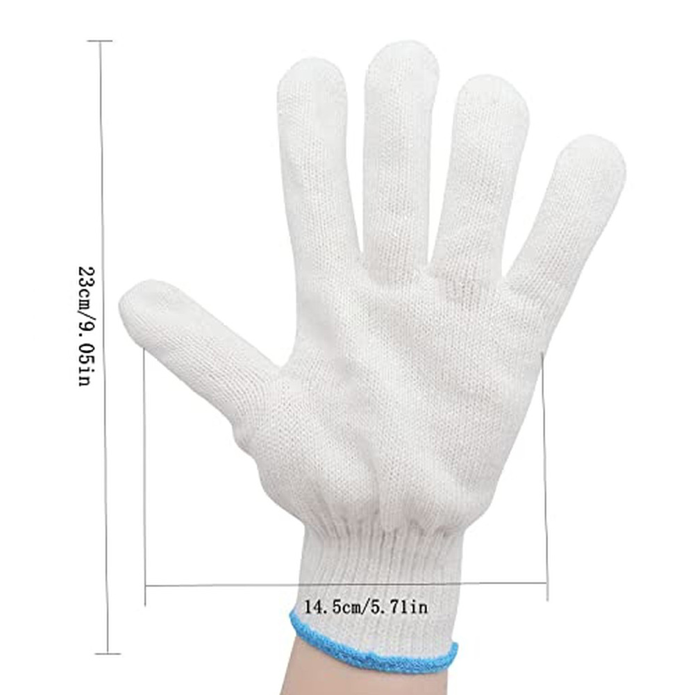 12 組の手袋セットナイロン糸手袋肥厚工場ワークショップ労働 - Workshop Tools Safety のレビューと価格