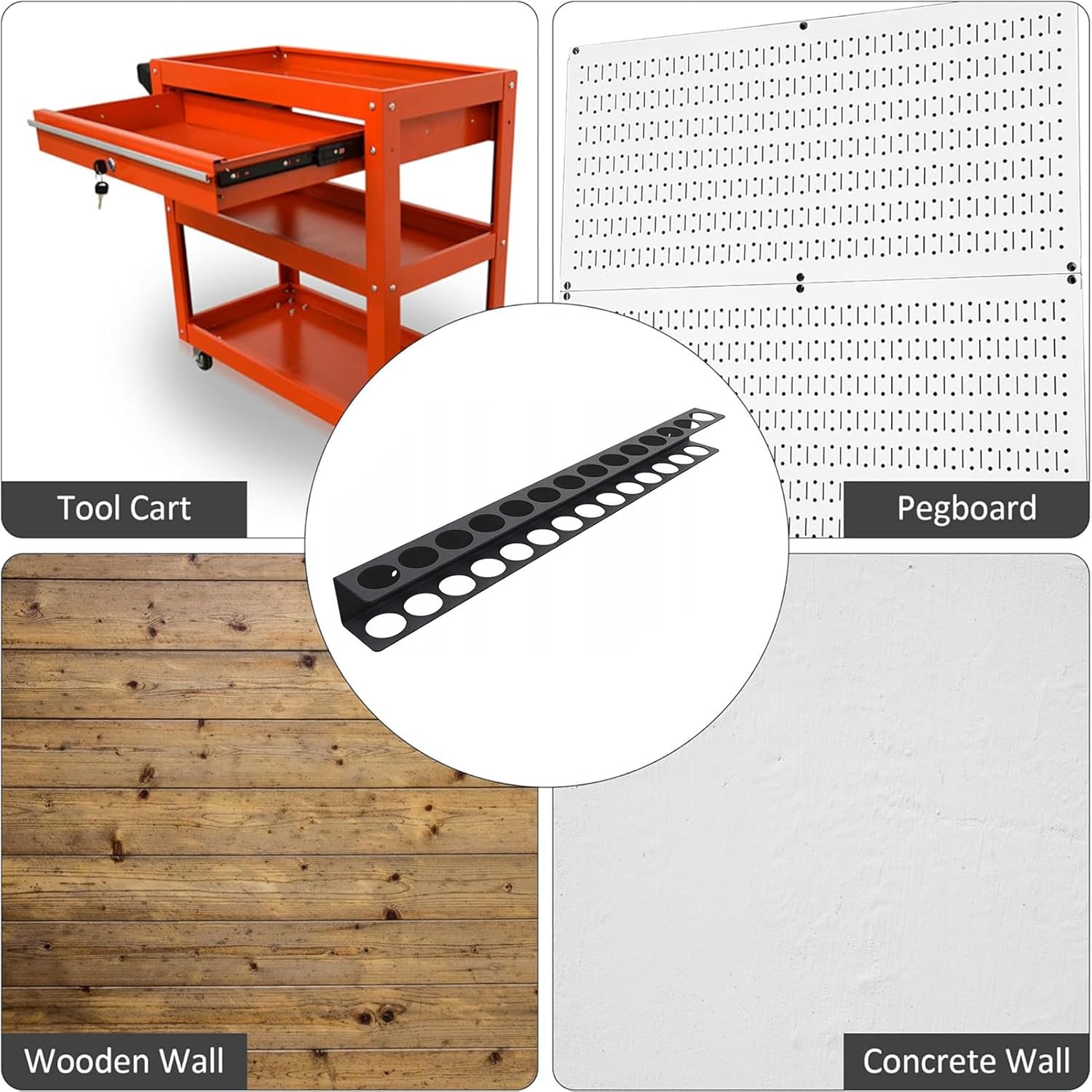 TINSOL 壁掛け式ヘビーデューティースチールプライヤーホ - Workshop Tools Hammer のレビューと価格