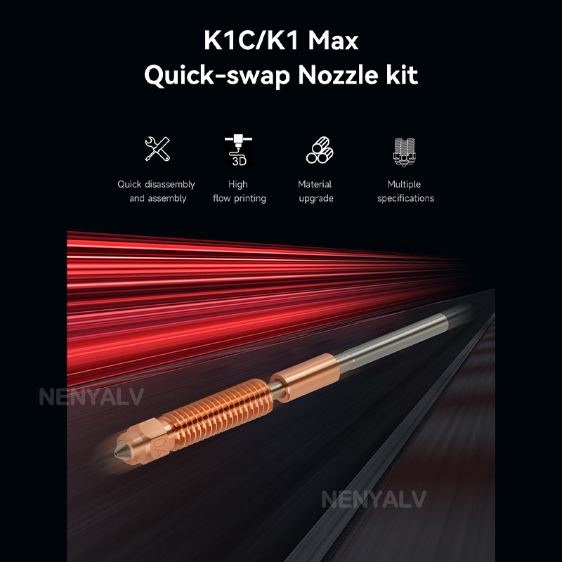 Creality K1C/K2 SE ノズル用オールインワン - Creality Printer K1 のレビューと価格