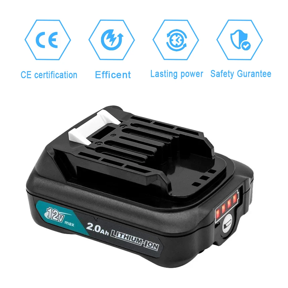 *** 2.0Ah 充電式リチウムイオンバッテリー 10.8 - Makita Drill Hp1640 のレビューと価格