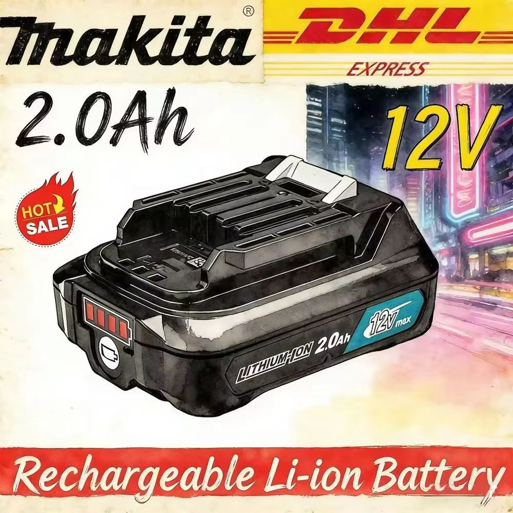 *** 2.0Ah 充電式リチウムイオンバッテリー 10.8 - Makita Drill Hp1640 のレビューと価格