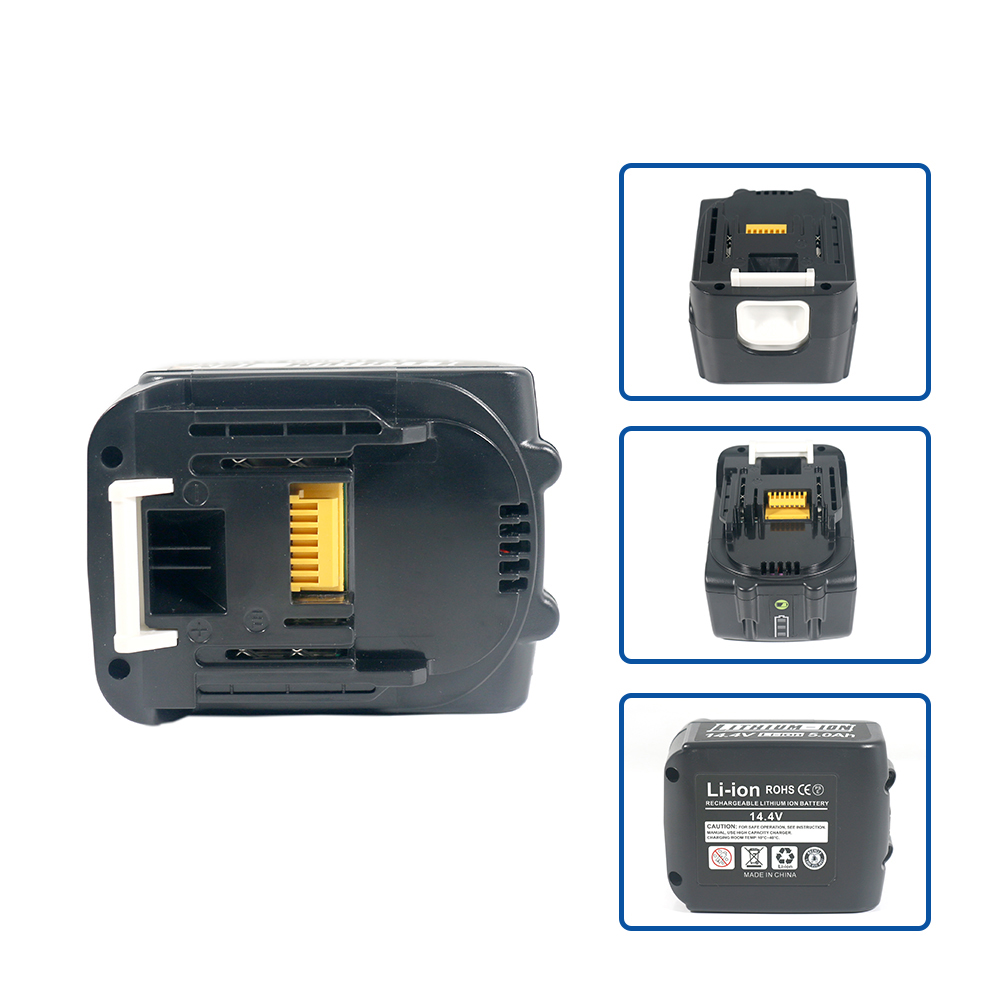 マキタ用 14.4V 6.0Ah 5.0Ah リチウムイオン - Makita Drill Hp1640 のレビューと価格