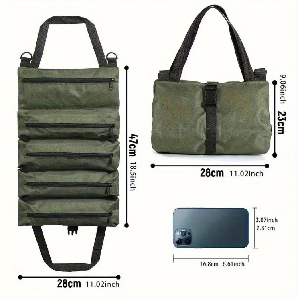 多目的ツールバッグ高品質プロフェッショナルマルチポケットハー - Tools Quality のレビューと価格