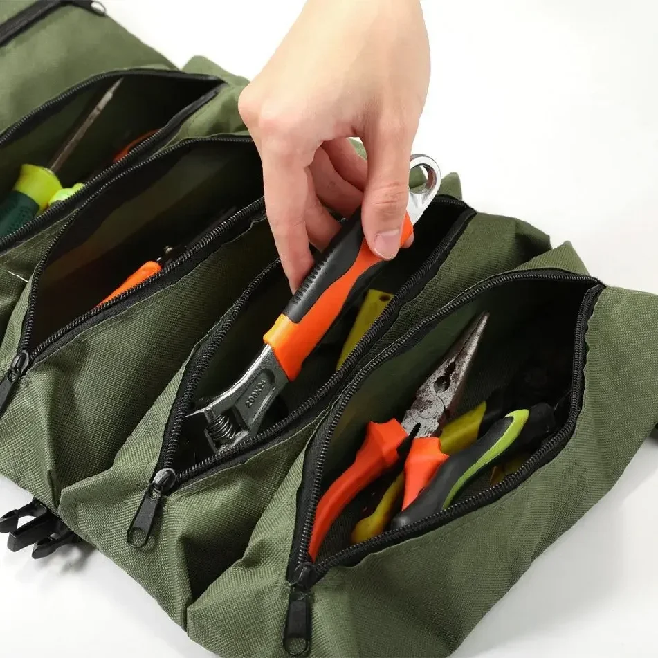 多目的ツールバッグ高品質プロフェッショナルマルチポケットハー - Tools Quality のレビューと価格